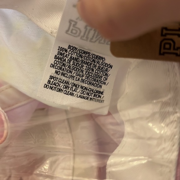 NWT VS Victorias Secret Pink Adjustable Baseball Hat
Cap Pink Daisy Tie Dye - Picture 7 of 9